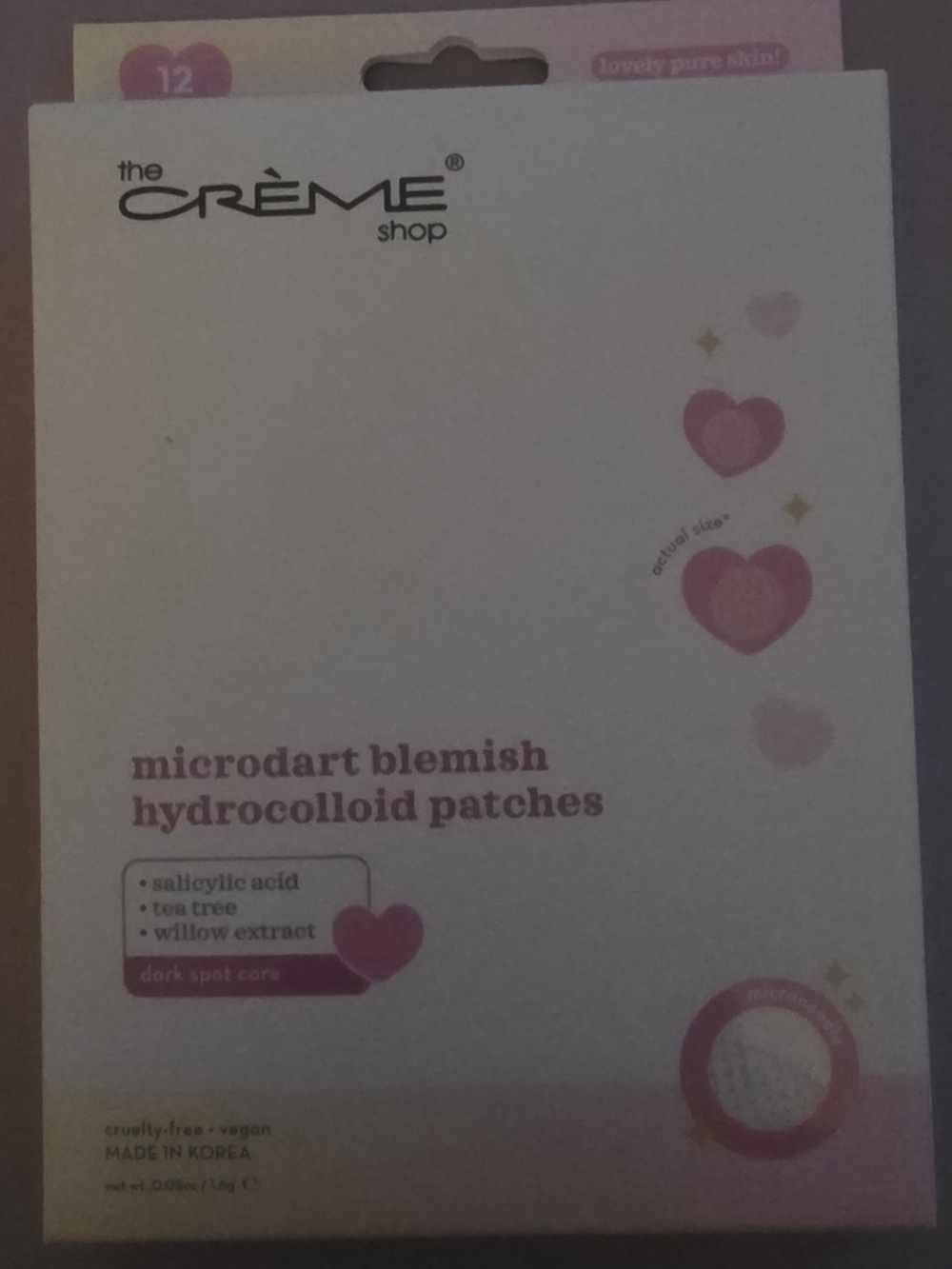 The Crème Shop Microdart Blemish Hydrocolloid Patches